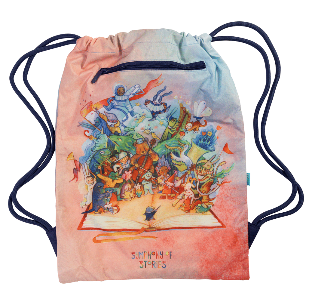 Big Drawstring Bag - Symphony of Stories