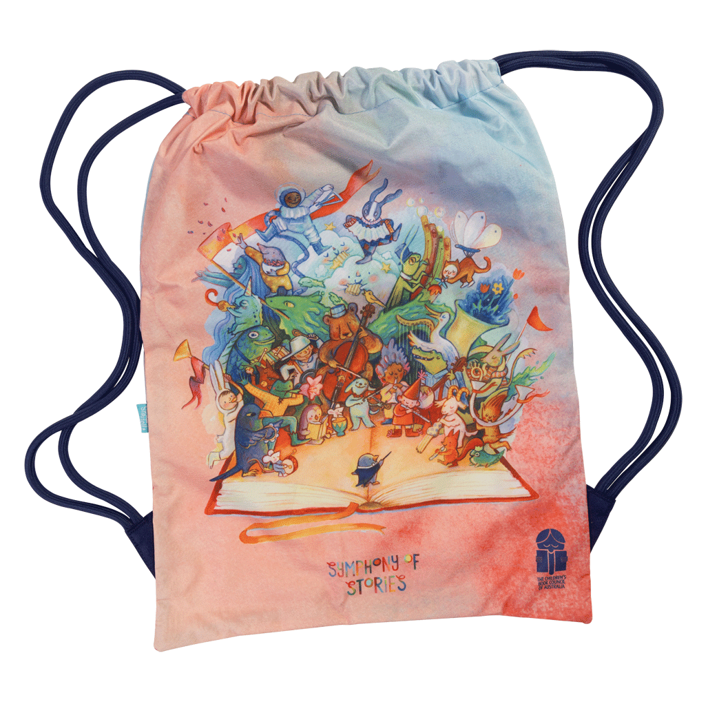 Big Drawstring Bag - Symphony of Stories