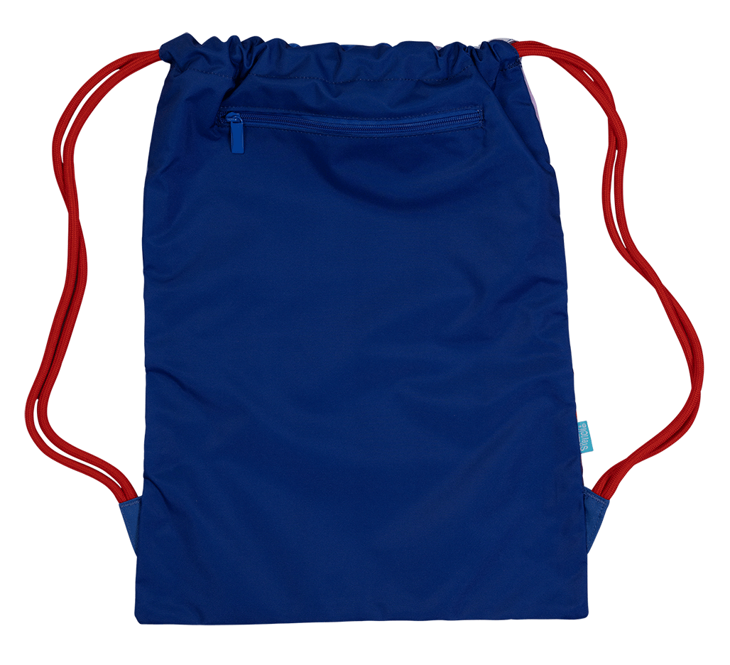 Big Drawstring Bag - Flying Cars