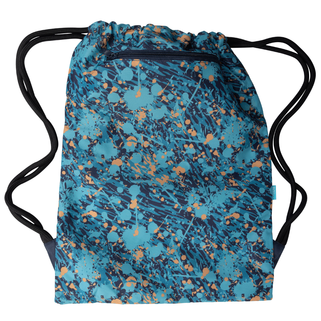 Big Drawstring Bag - Moto Camo Trax