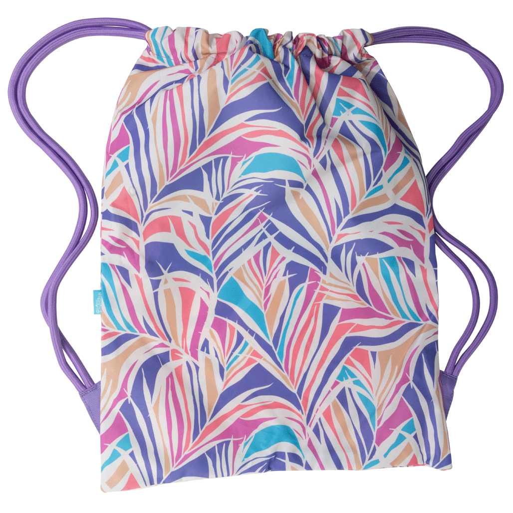 Big Drawstring Bag - Paradise Palms