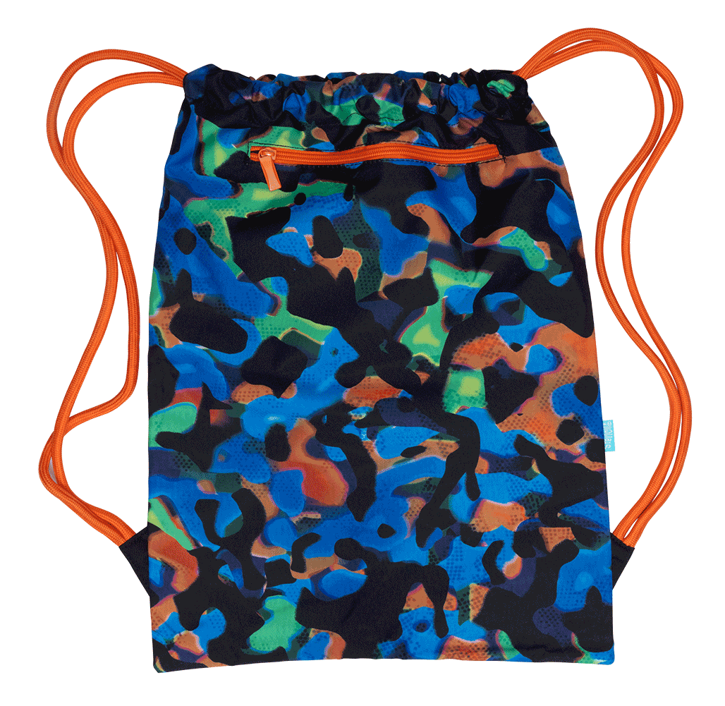 Big Drawstring Bag - Virtual Camo