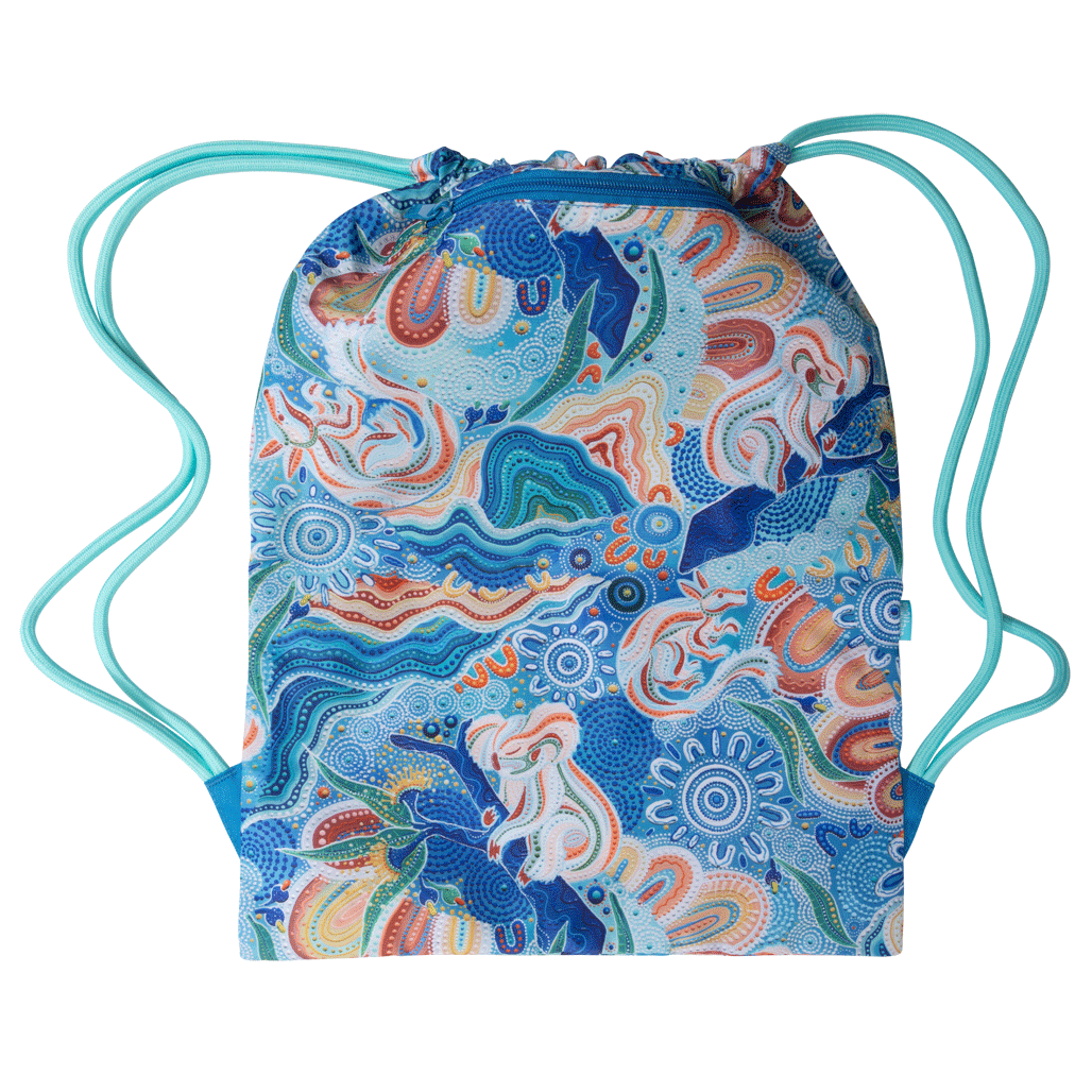 Big Drawstring Bag - Wani-Wani Watina