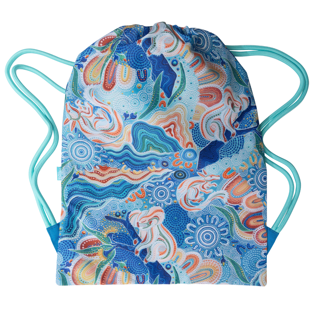 Big Drawstring Bag - Wani-Wani Watina