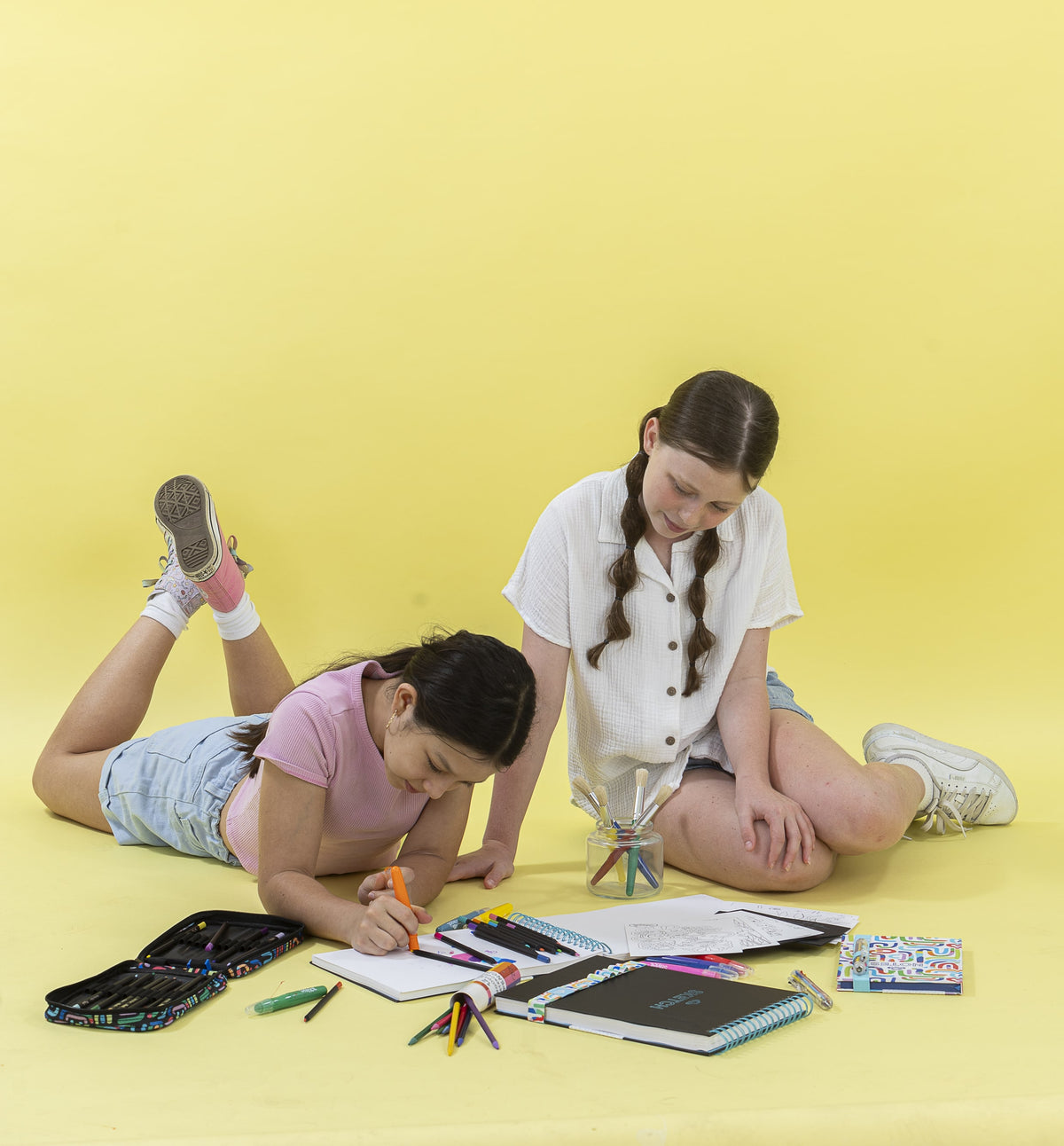 Get Arty Colouring Pencil Set - Squiggle