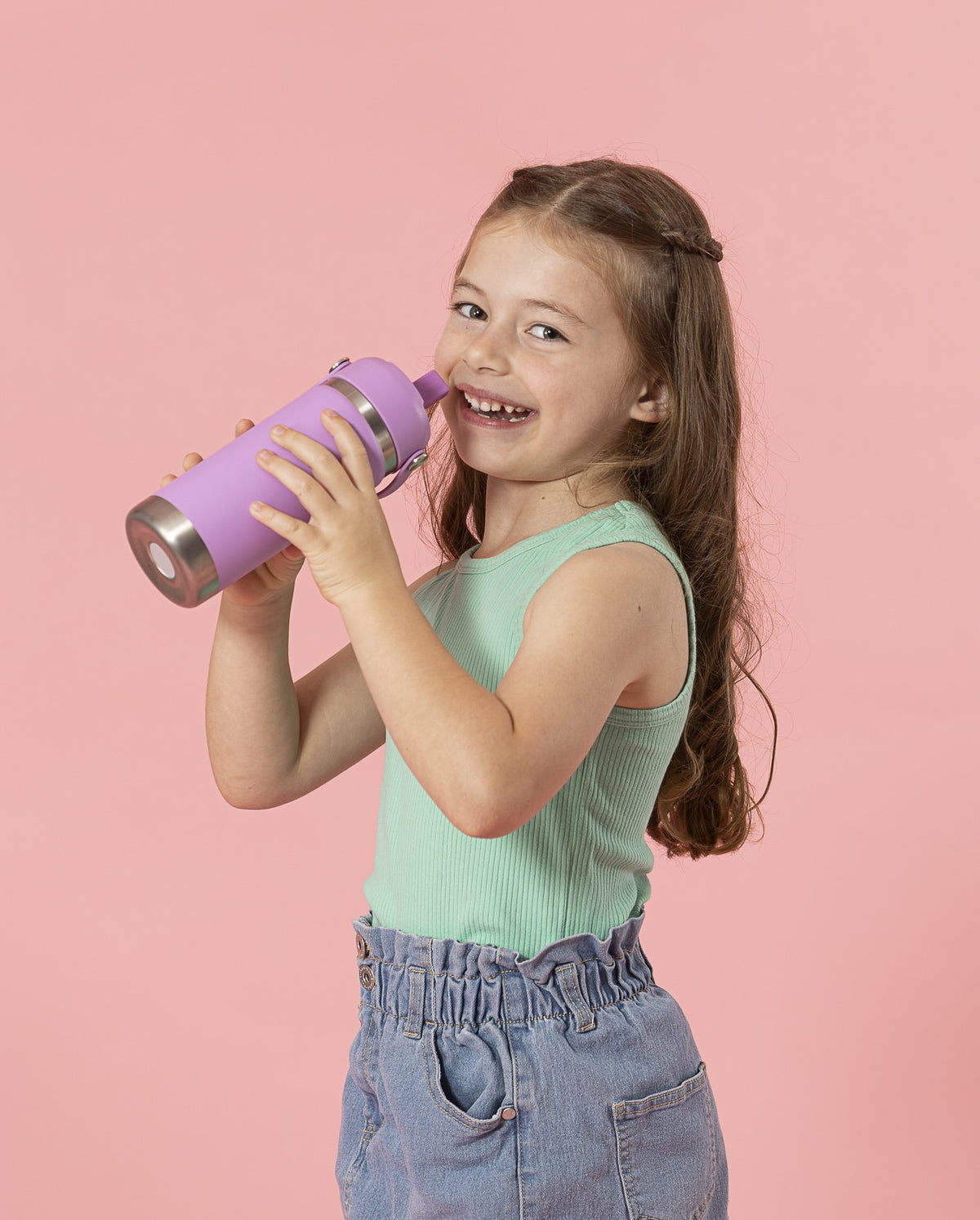 Little Insulated Water Bottle 470ml - Lilac