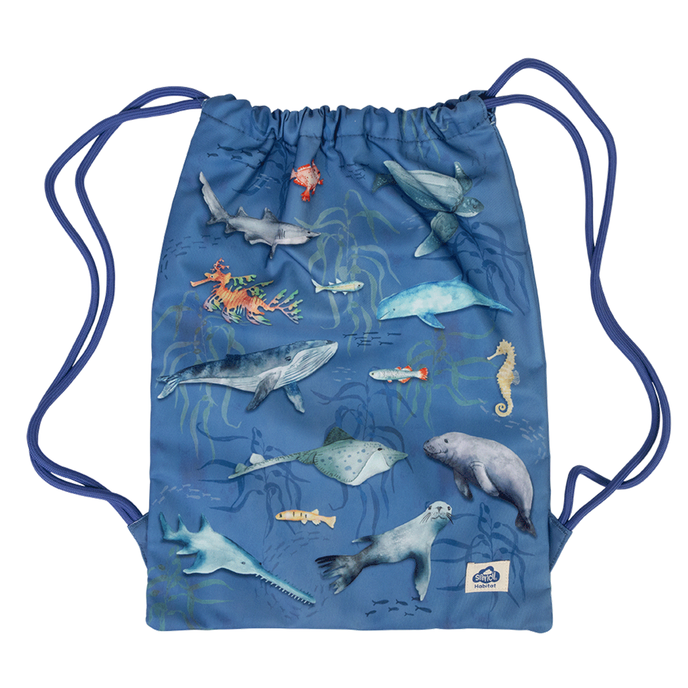 Habitat Big Drawstring Bag - Marine Rescue
