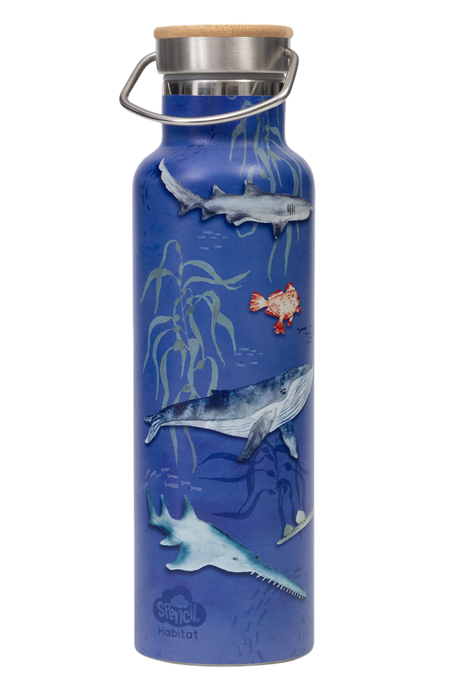 Habitat Insulated Water Bottle 600ml - Marine Rescue