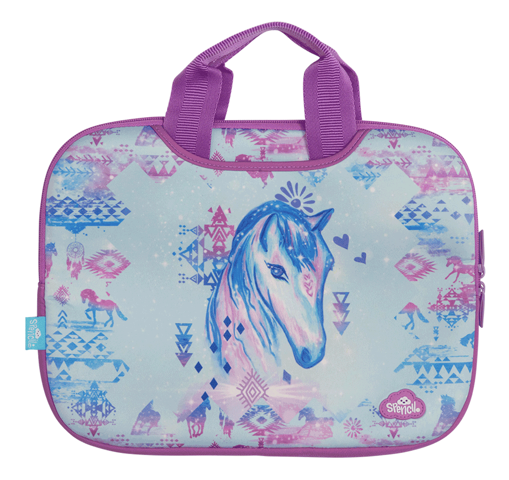 Tech Carry Case - Aztec Horse