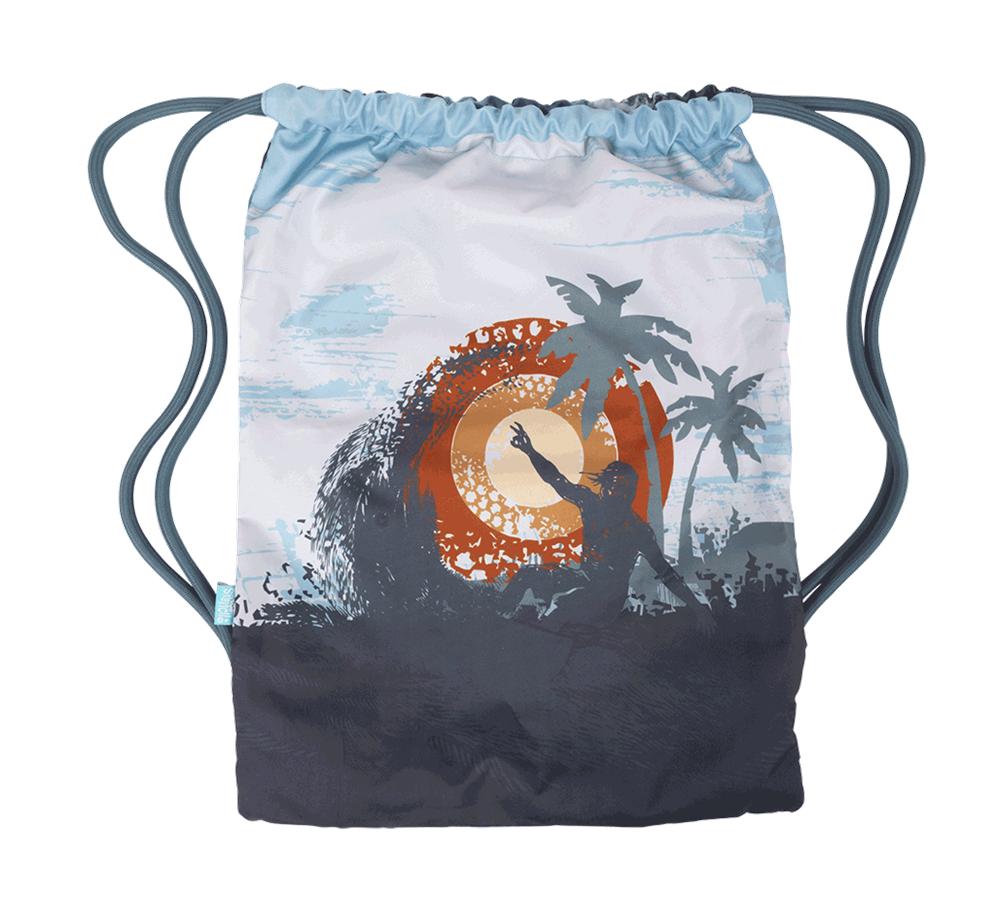 Big Drawstring Bag - Island Vibes