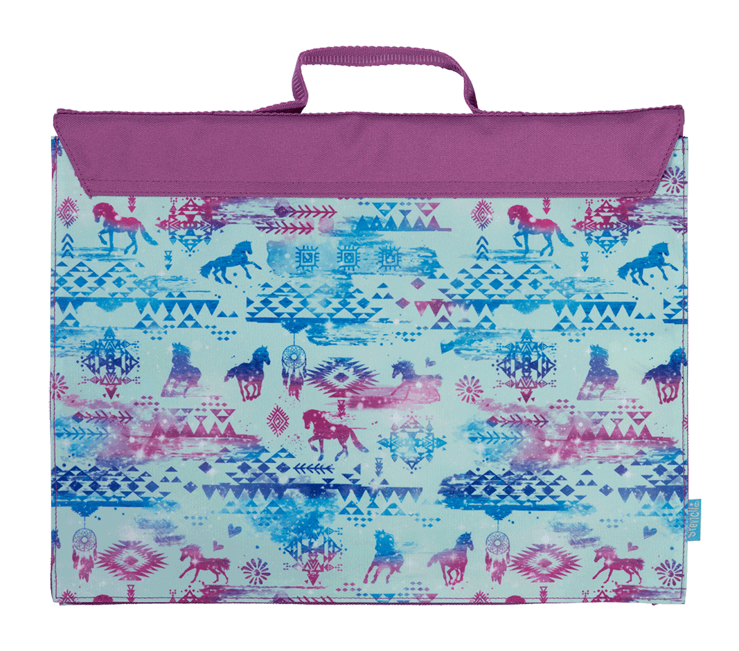 Library Bag - Aztec Horse