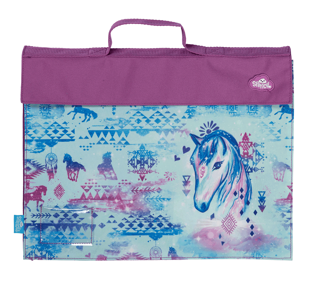 Library Bag - Aztec Horse
