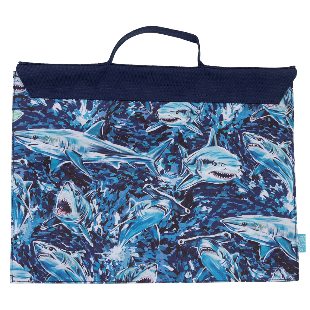 Library Bag - Fin Frenzy