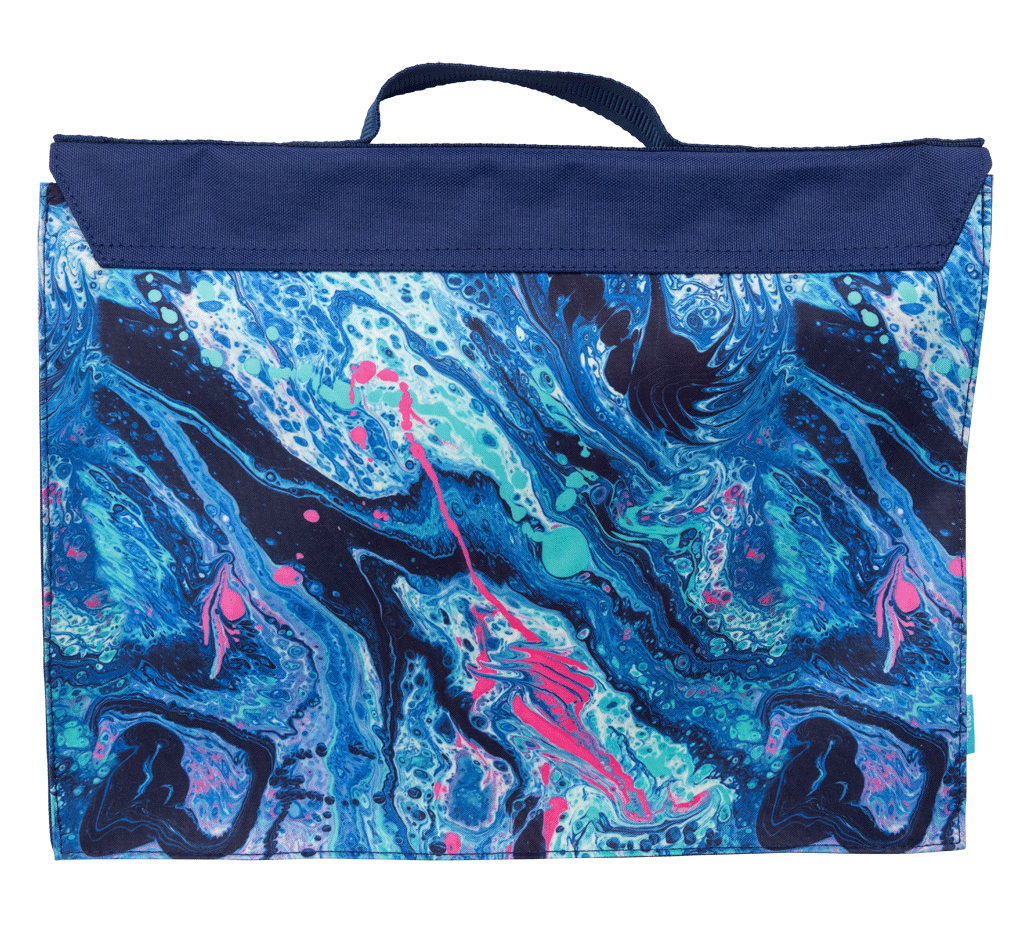 Library Bag - Liquid Marble