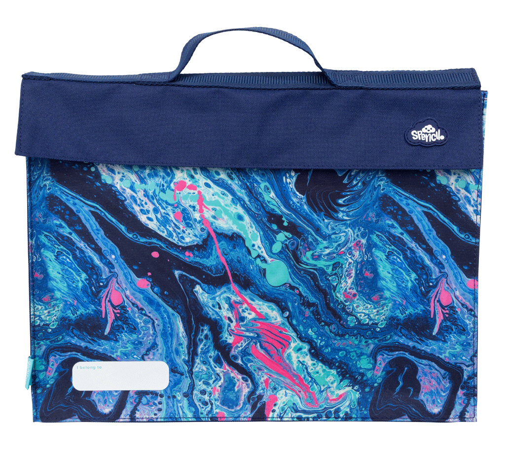 Library Bag - Liquid Marble
