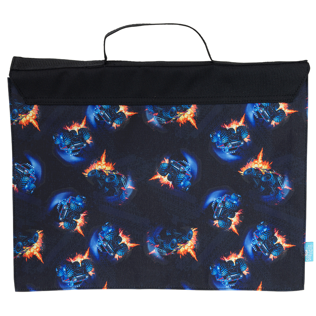 Library Bag - Monster Blaze
