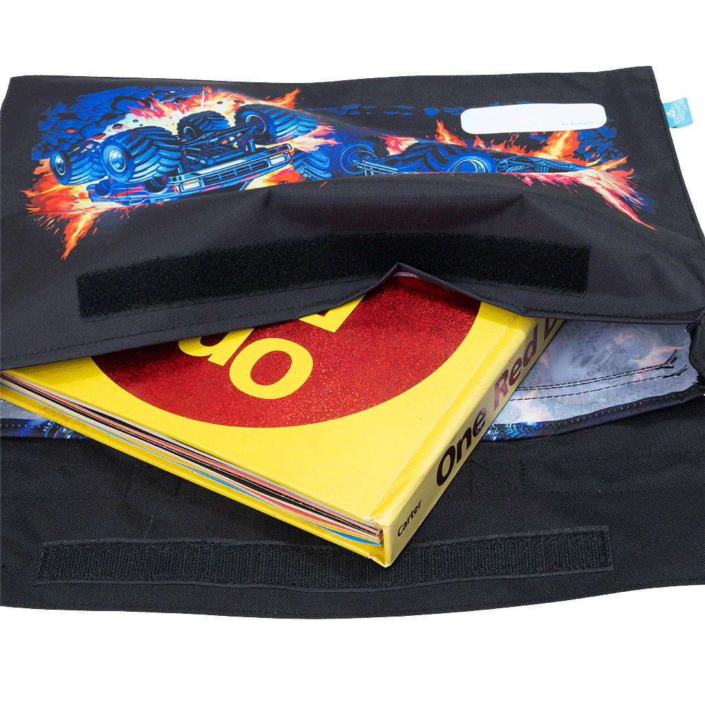 Library Bag - Monster Blaze