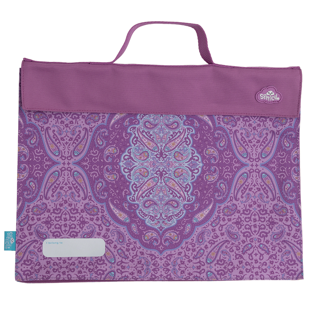Library Bag - Paisley Daze