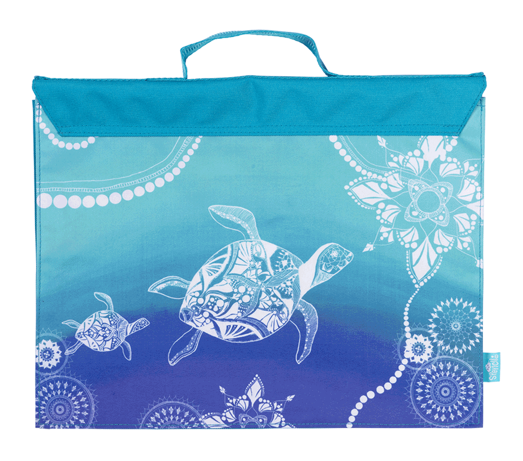 Library Bag - Turtle of Life