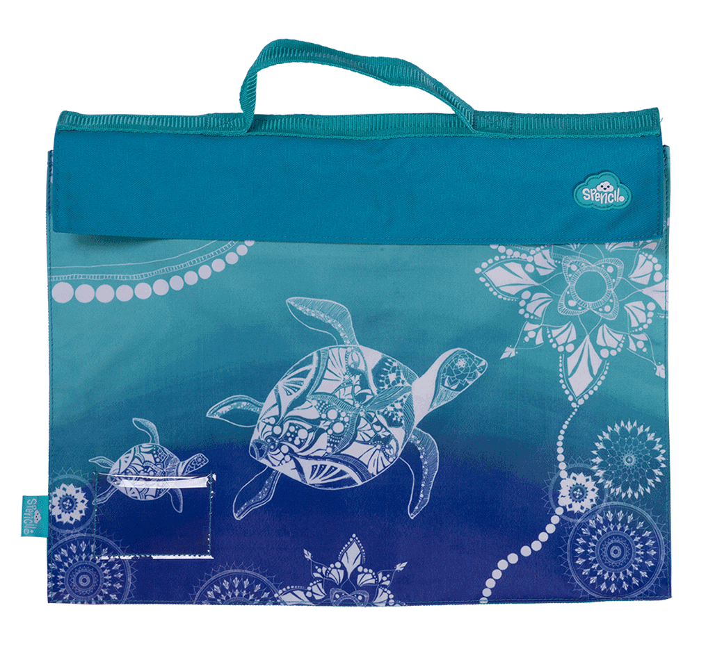 Library Bag - Turtle of Life