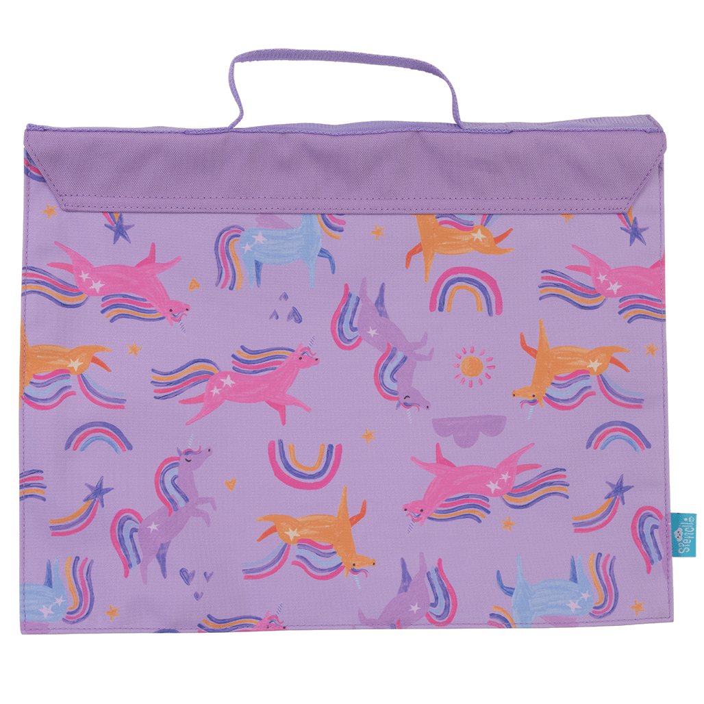 Library Bag - Unicorn Playtime