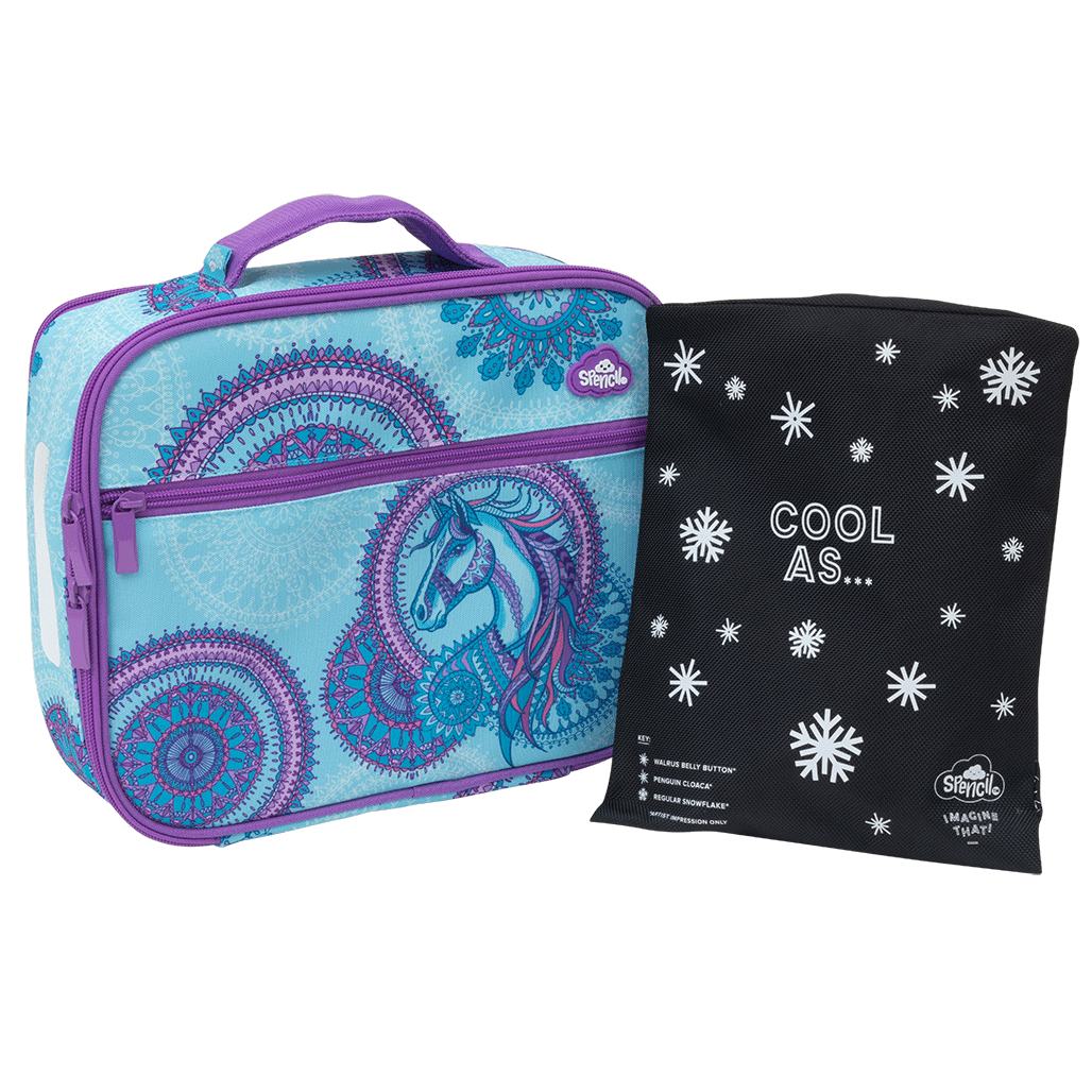 Big Cooler Lunch Bag + Chill Pack - Amethyst Spirit