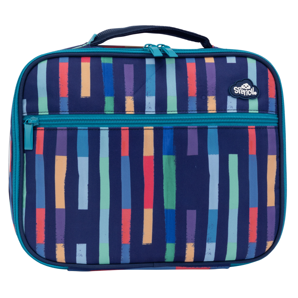 Big Cooler Lunch Bag + Chill Pack - Bright Stripes