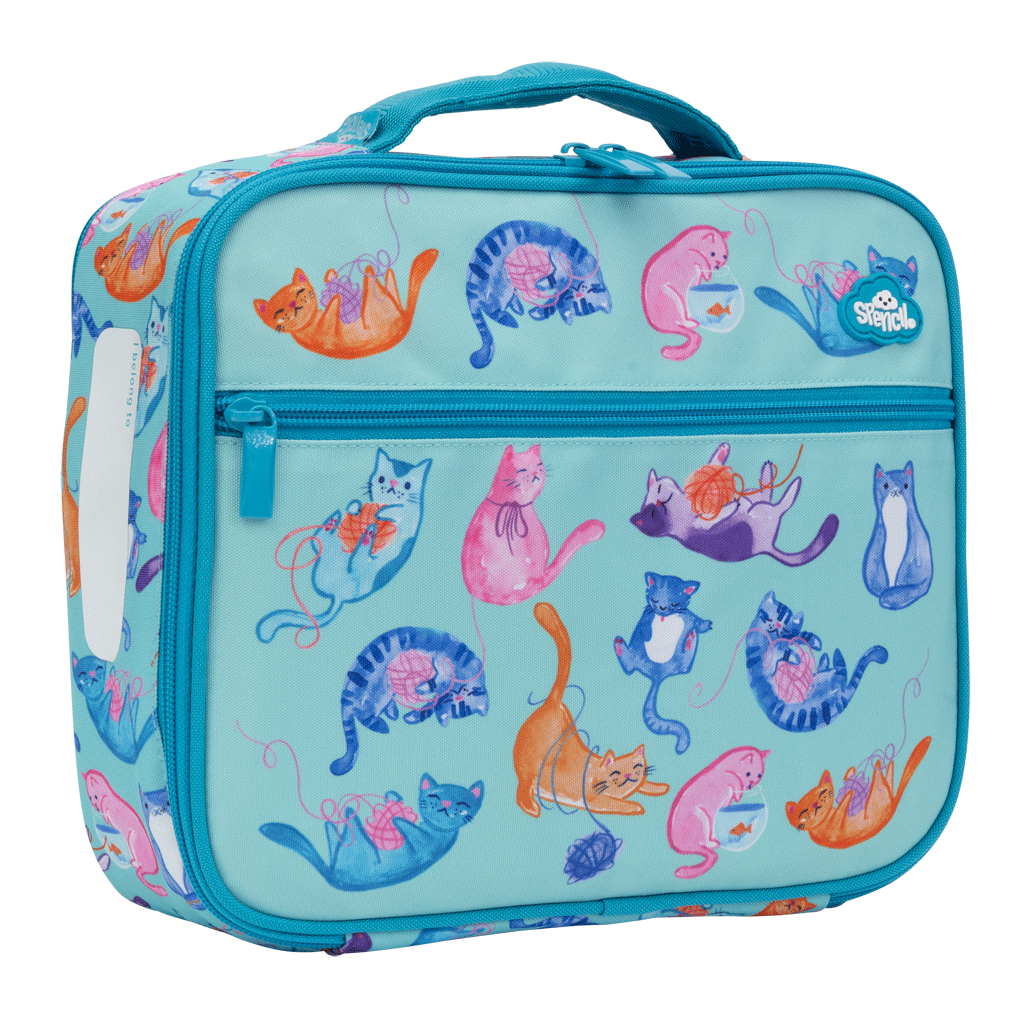 Big Cooler Lunch Bag - Crazy Cats