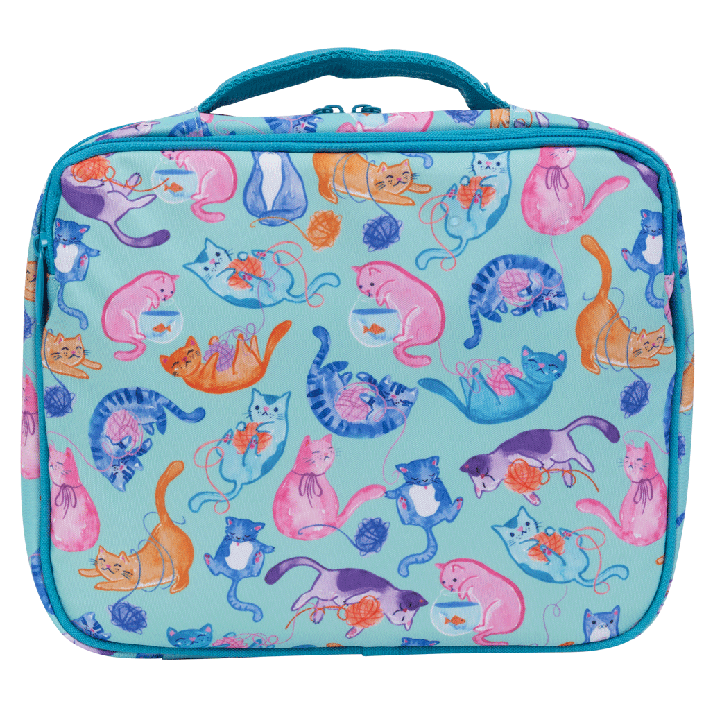 Big Cooler Lunch Bag - Crazy Cats
