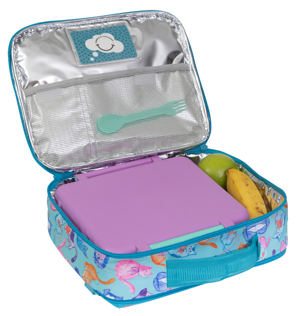 Big Cooler Lunch Bag - Crazy Cats