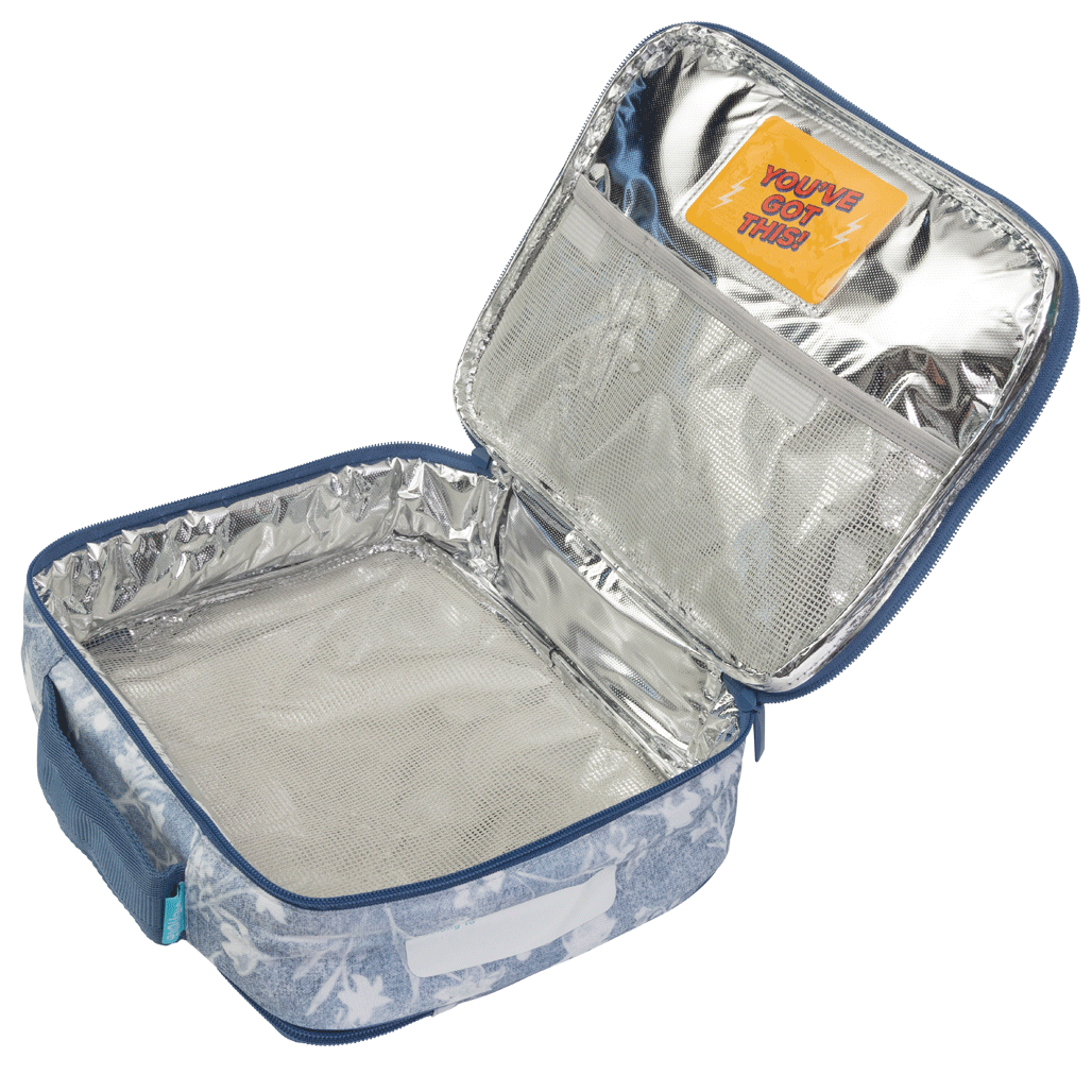 Big Cooler Lunch Bag + Chill Pack - Denim Daze