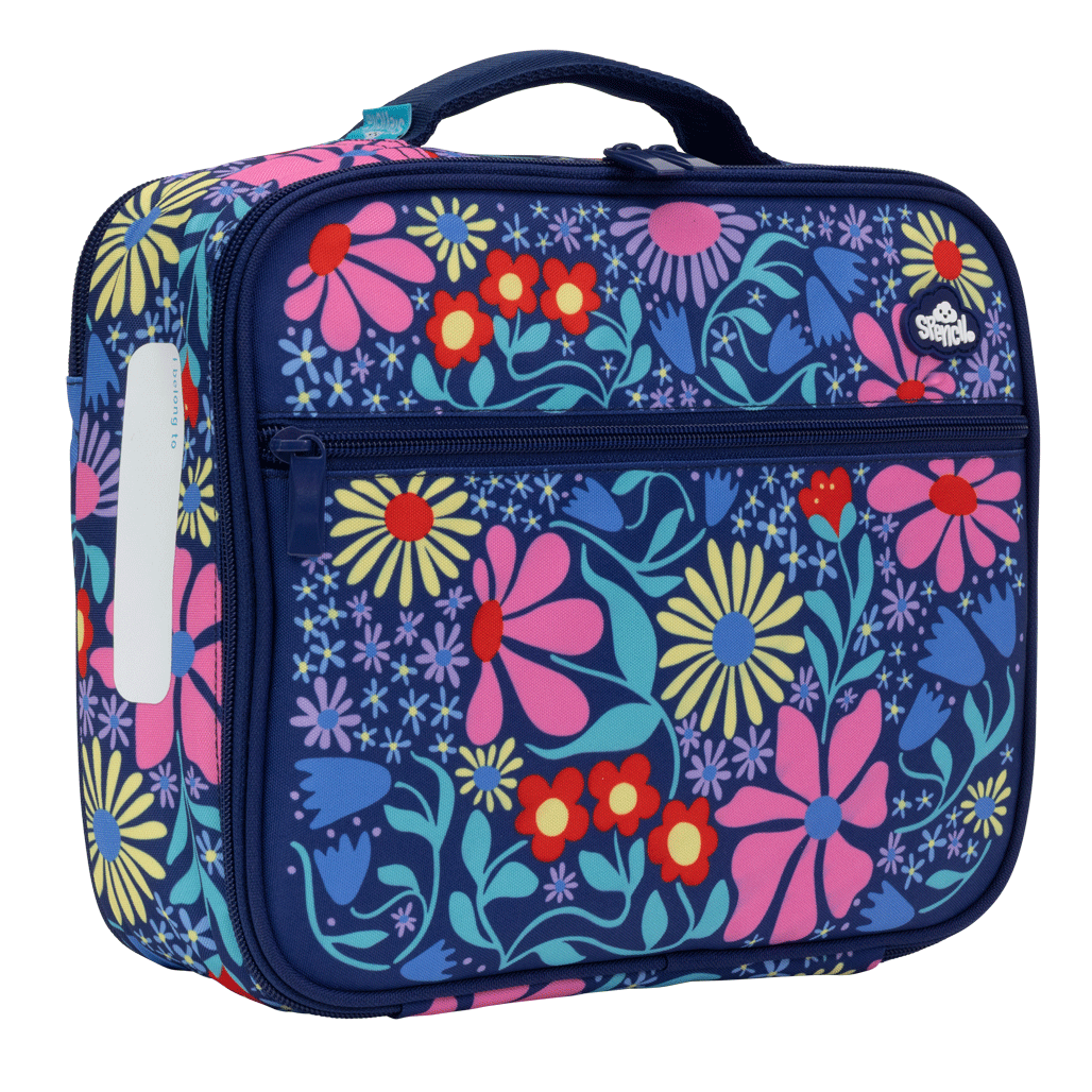 Big Cooler Lunch Bag - Flower Fun