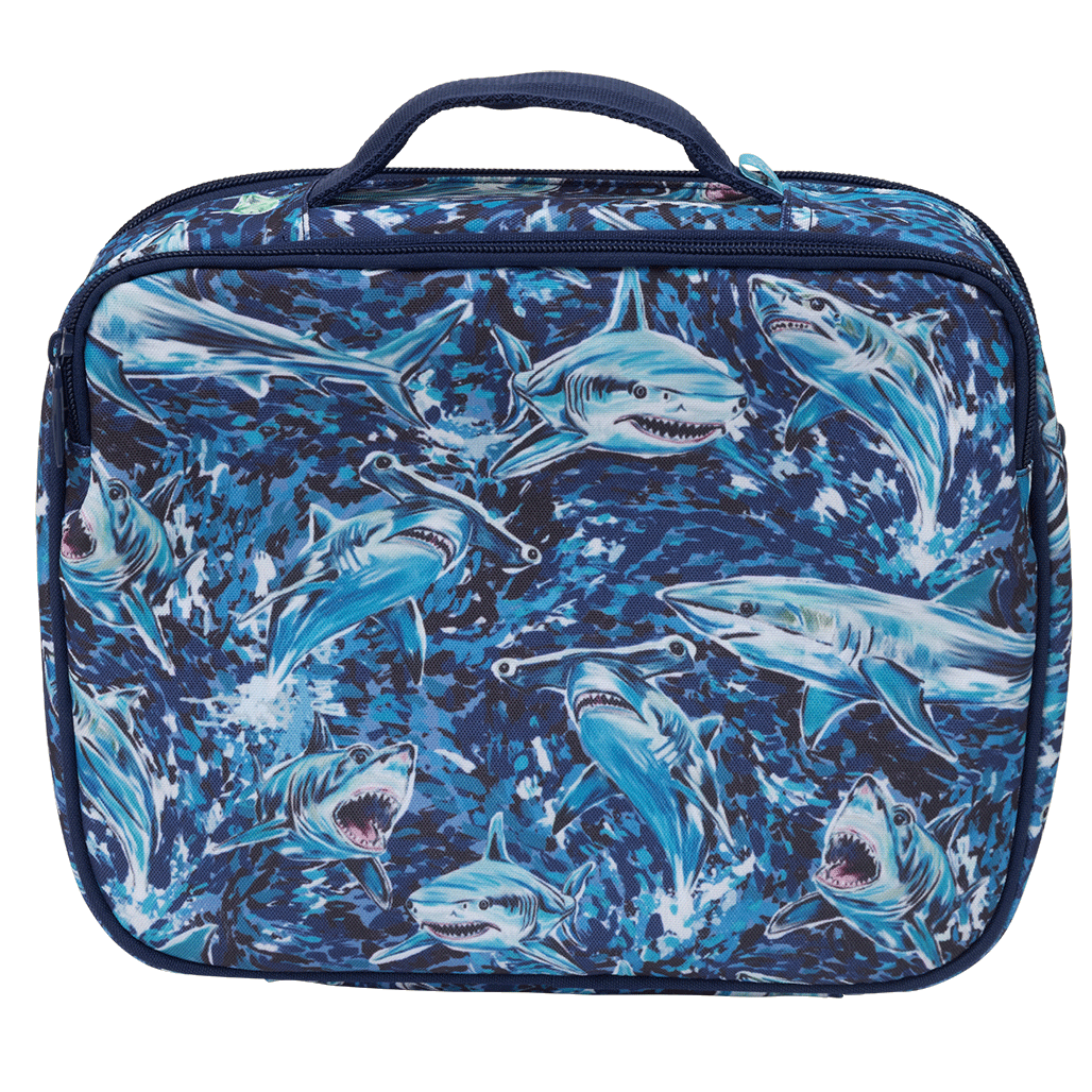 Big Cooler Lunch Bag + Chill Pack - Fin Frenzy