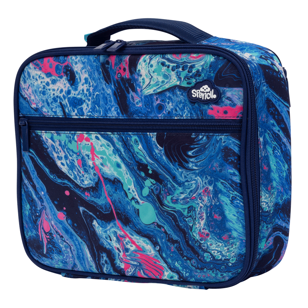 Big Cooler Lunch Bag - Liquid Marble