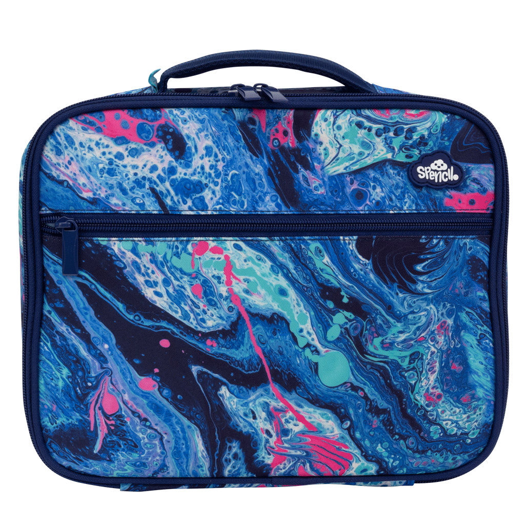 Big Cooler Lunch Bag - Liquid Marble
