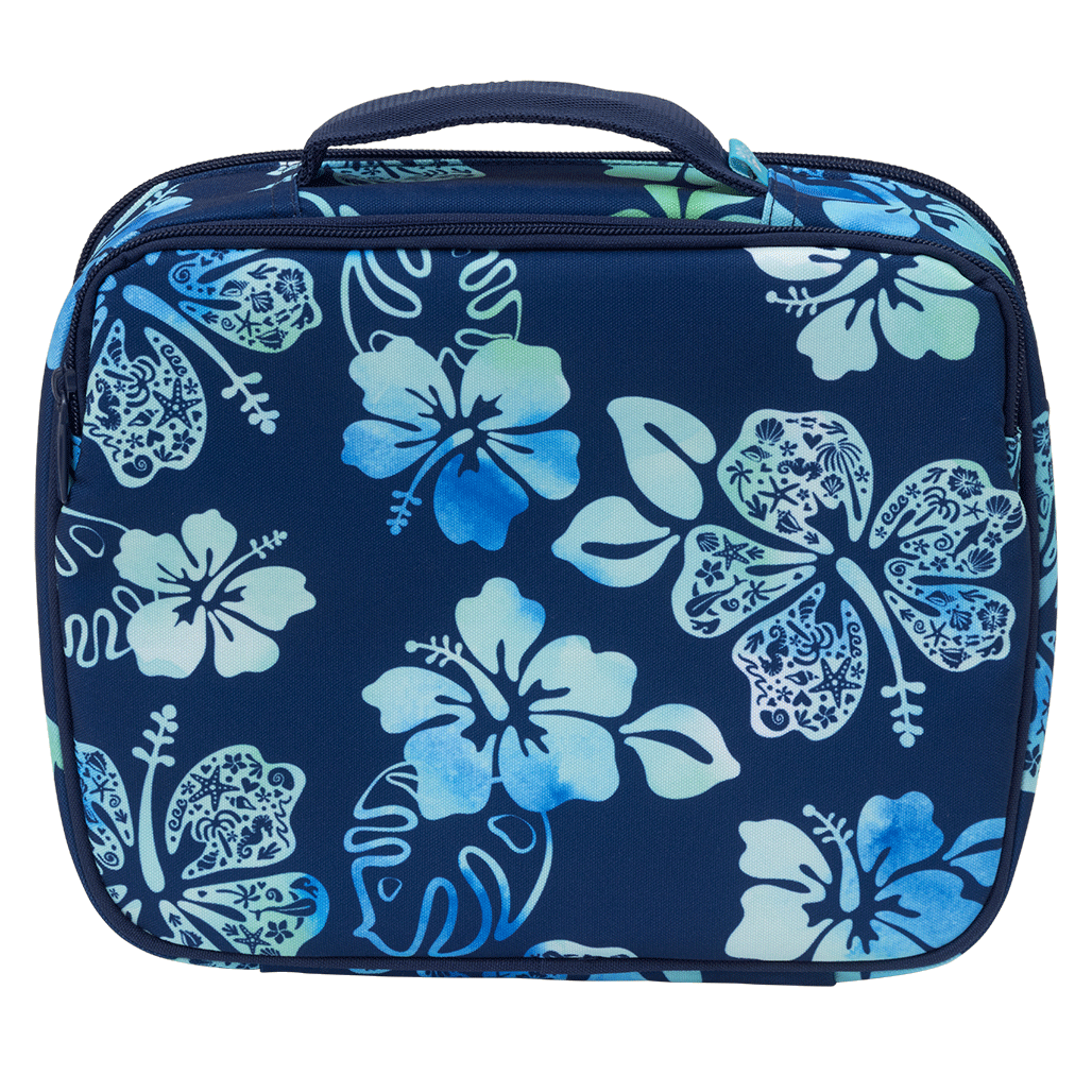 Big Cooler Lunch Bag - Midnight Hibiscus