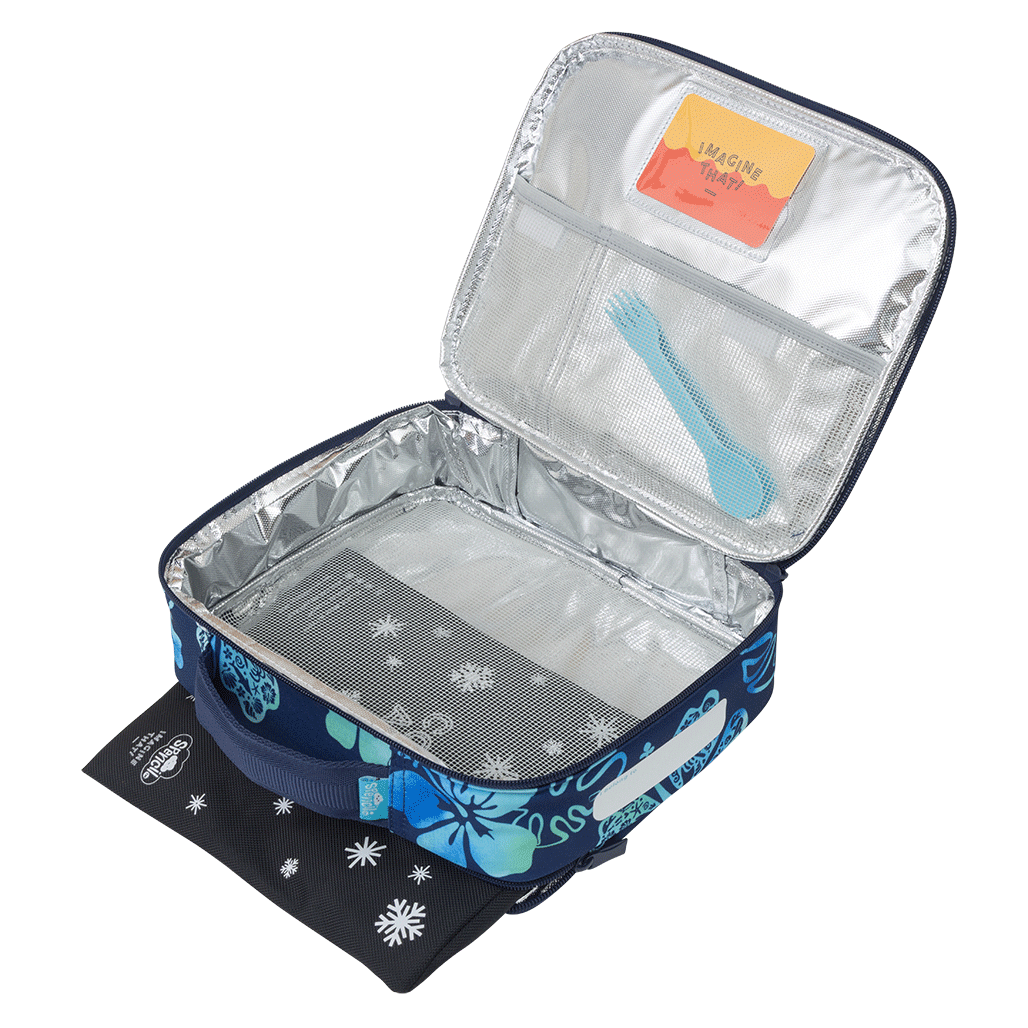 Big Cooler Lunch Bag + Chill Pack - Midnight Hibiscus