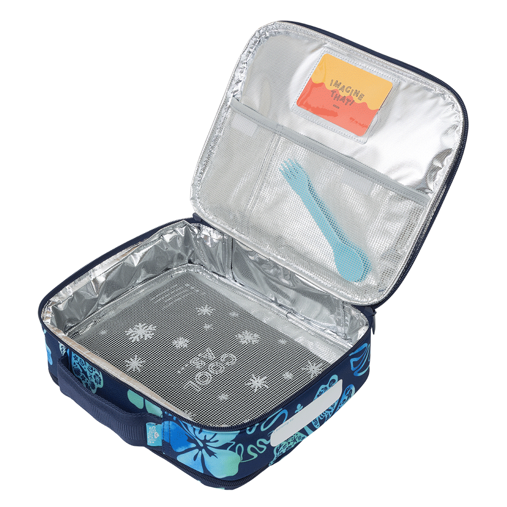 Big Cooler Lunch Bag + Chill Pack - Midnight Hibiscus
