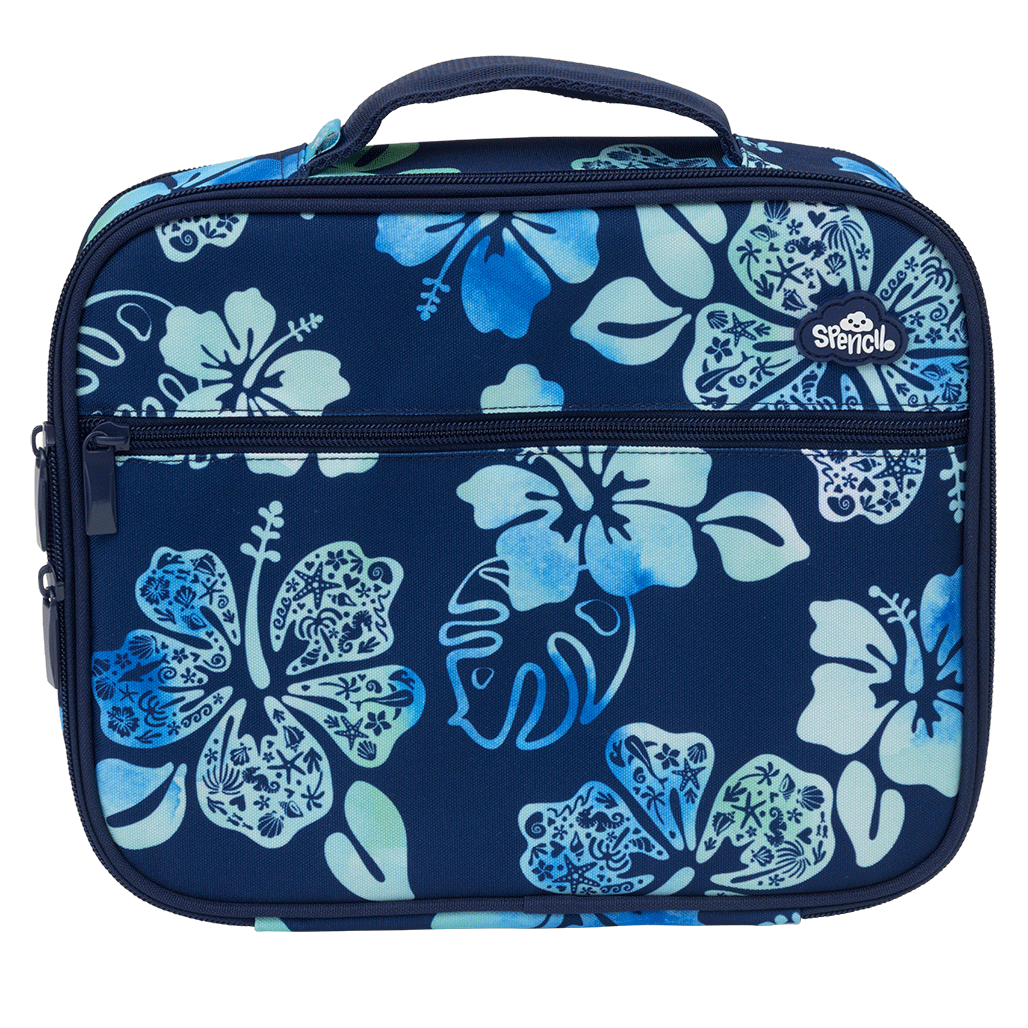 Big Cooler Lunch Bag - Midnight Hibiscus