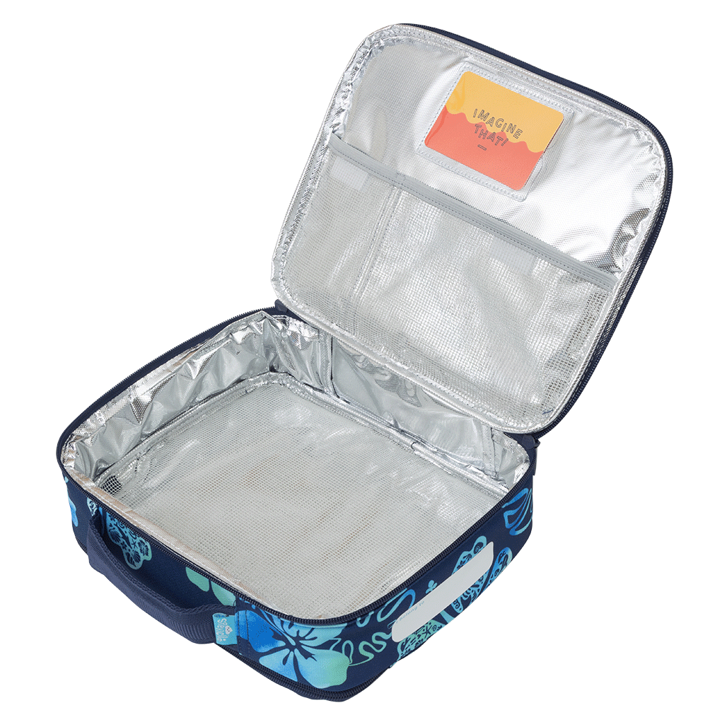 Big Cooler Lunch Bag + Chill Pack - Midnight Hibiscus