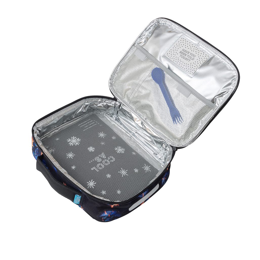 Big Cooler Lunch Bag + Chill Pack - Monster Blaze