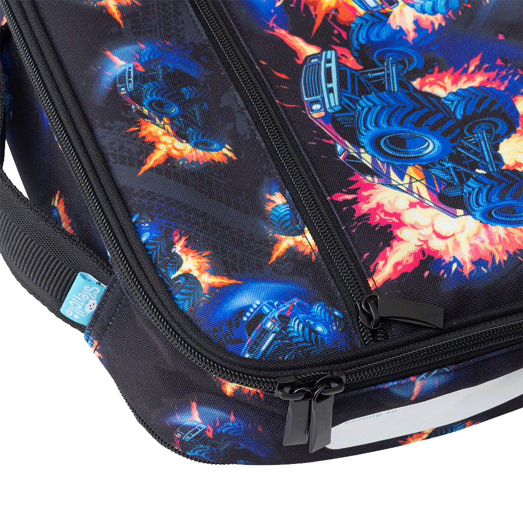 Big Cooler Lunch Bag + Chill Pack - Monster Blaze