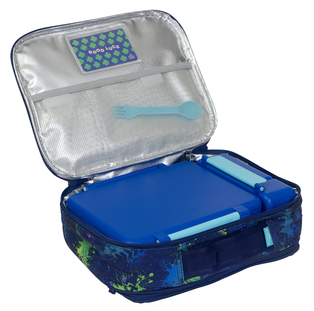 Big Cooler Lunch Bag - Metallic Waves