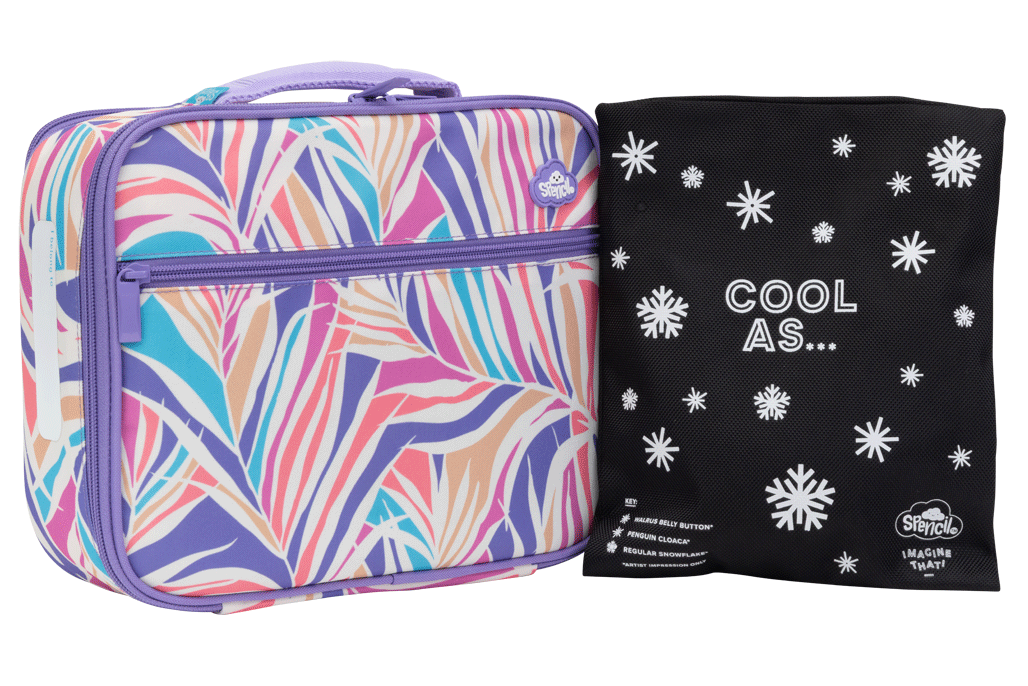 Big Cooler Lunch Bag + Chill Pack - Paradise Palms