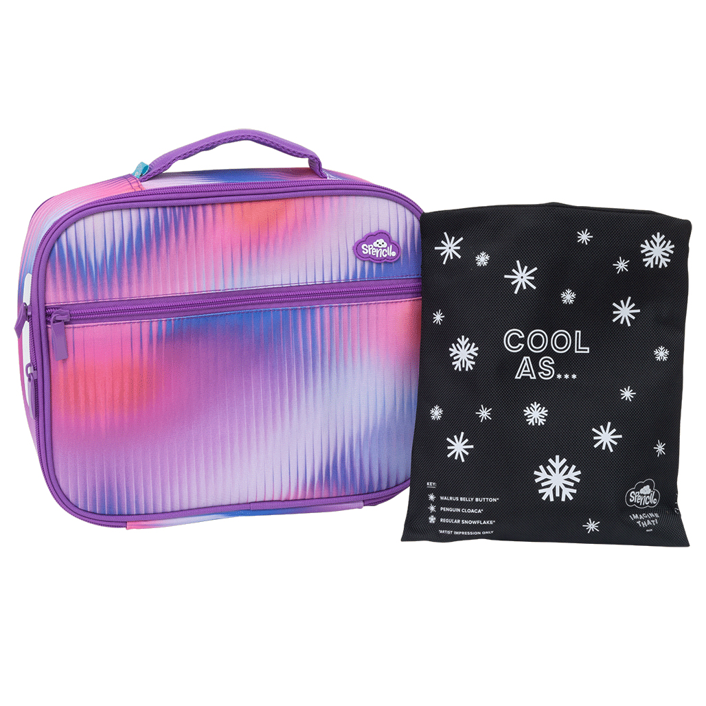 Big Cooler Lunch Bag + Chill Pack - Prism Pop