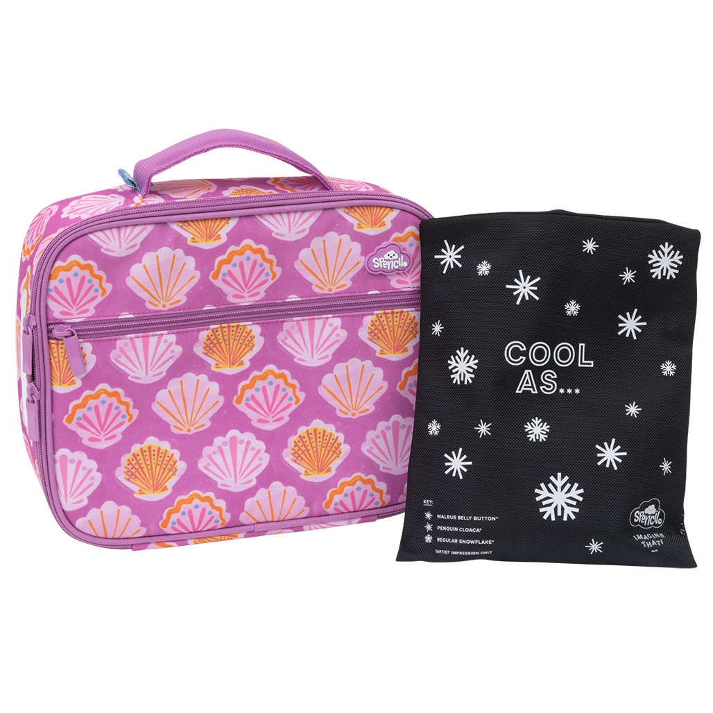 Big Cooler Lunch Bag + Chill Pack - Pearl Tide