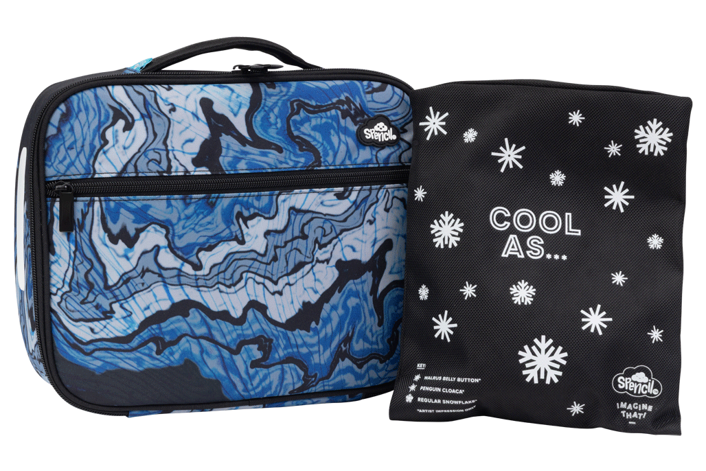 Big Cooler Lunch Bag + Chill Pack - Ripple Effect