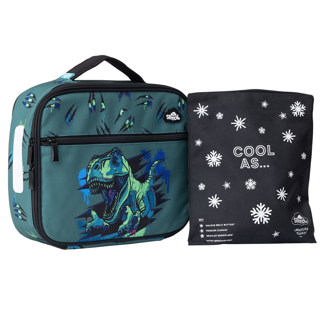 Big Cooler Lunch Bag + Chill Pack - Raptor Rampage