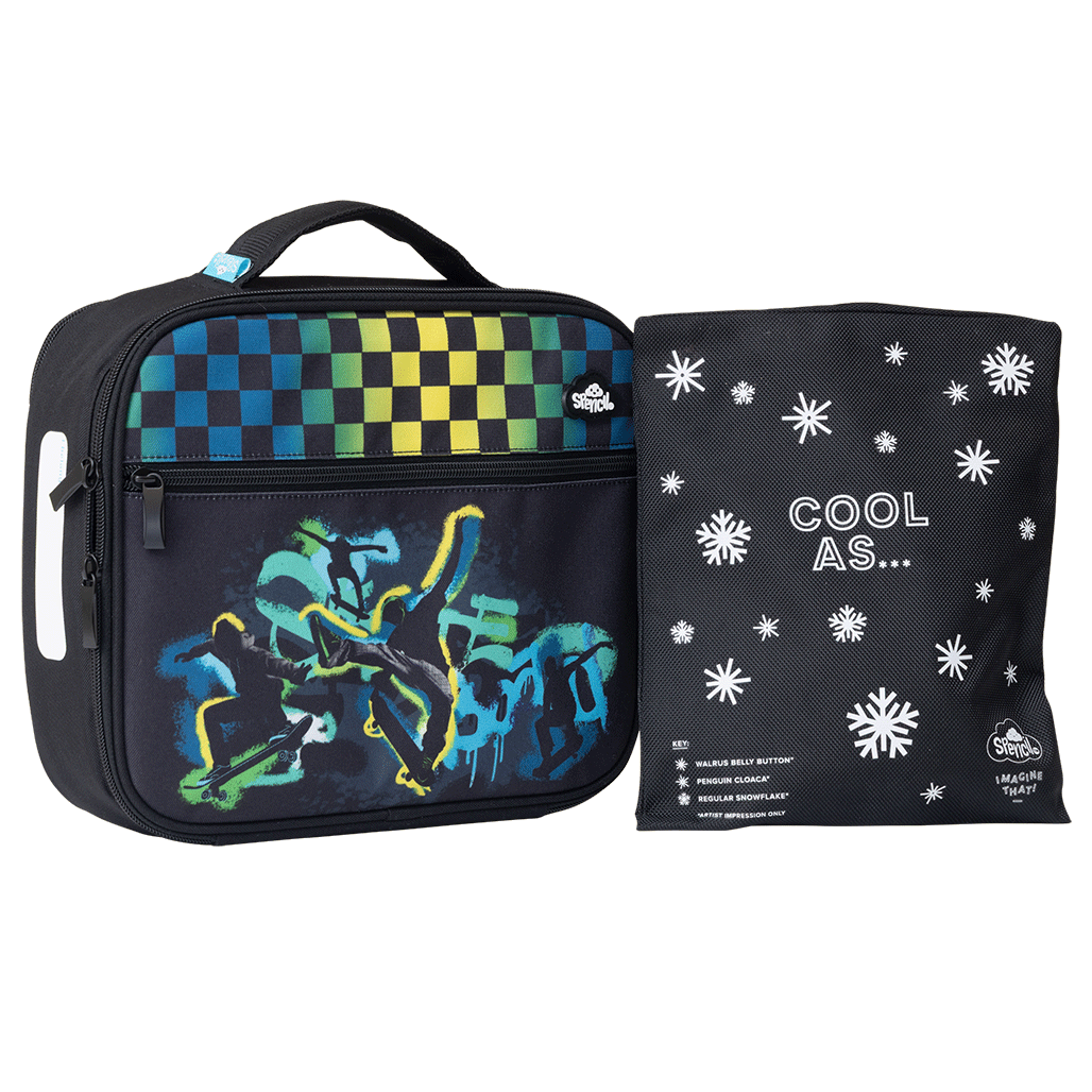 Big Cooler Lunch Bag + Chill Pack - Skate Crew
