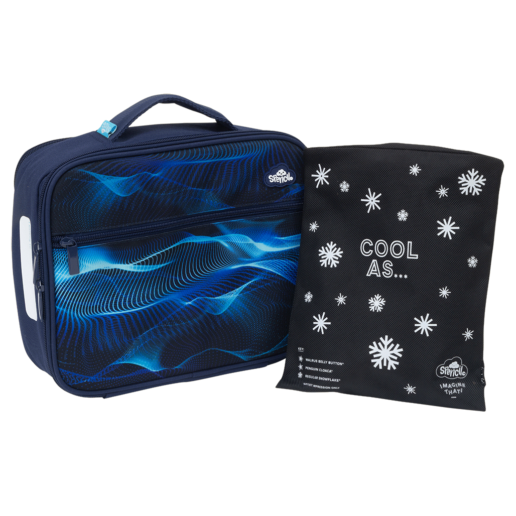 Big Cooler Lunch Bag + Chill Pack - Sonic Riptide